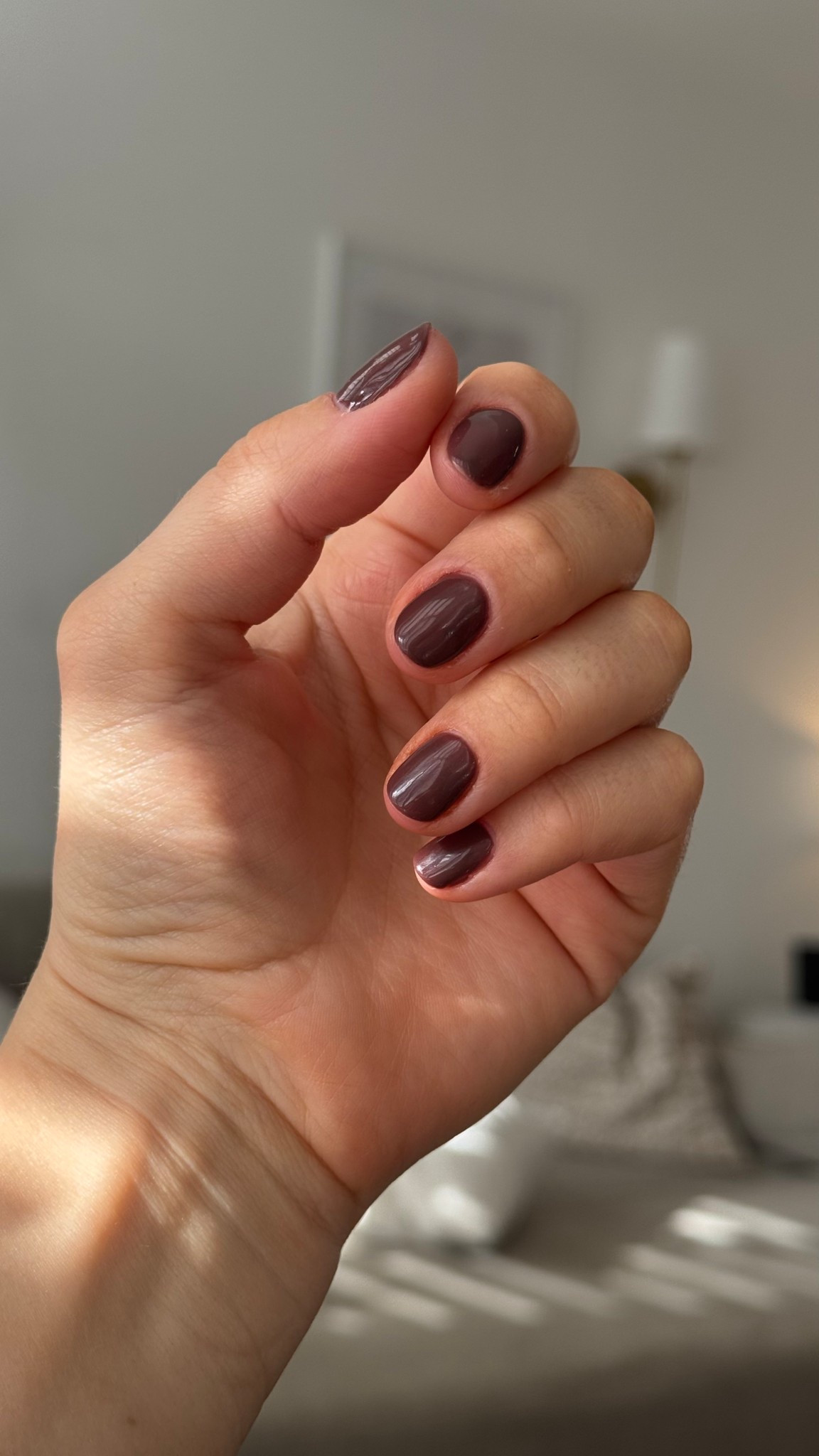 Chocolate brown gel at home manicure with this Mylee colour - perfect for autumn 

#LTKuk #LTKstyletip #LTKautumn