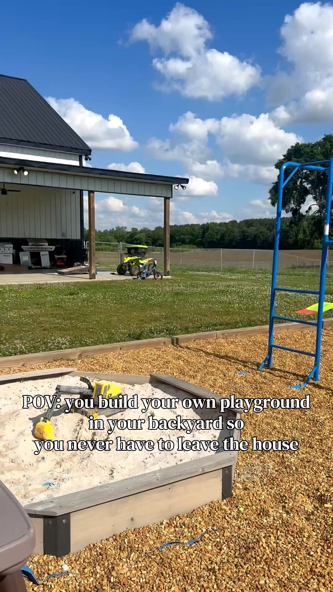Built our kids an outdoor playground so we never have to leave the house 🤪

#LTKmomlife #LTKHome #LTKKids