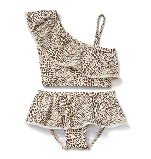 Juno Valentine Cheetah 2-Piece Swimsuit | Janie and Jack