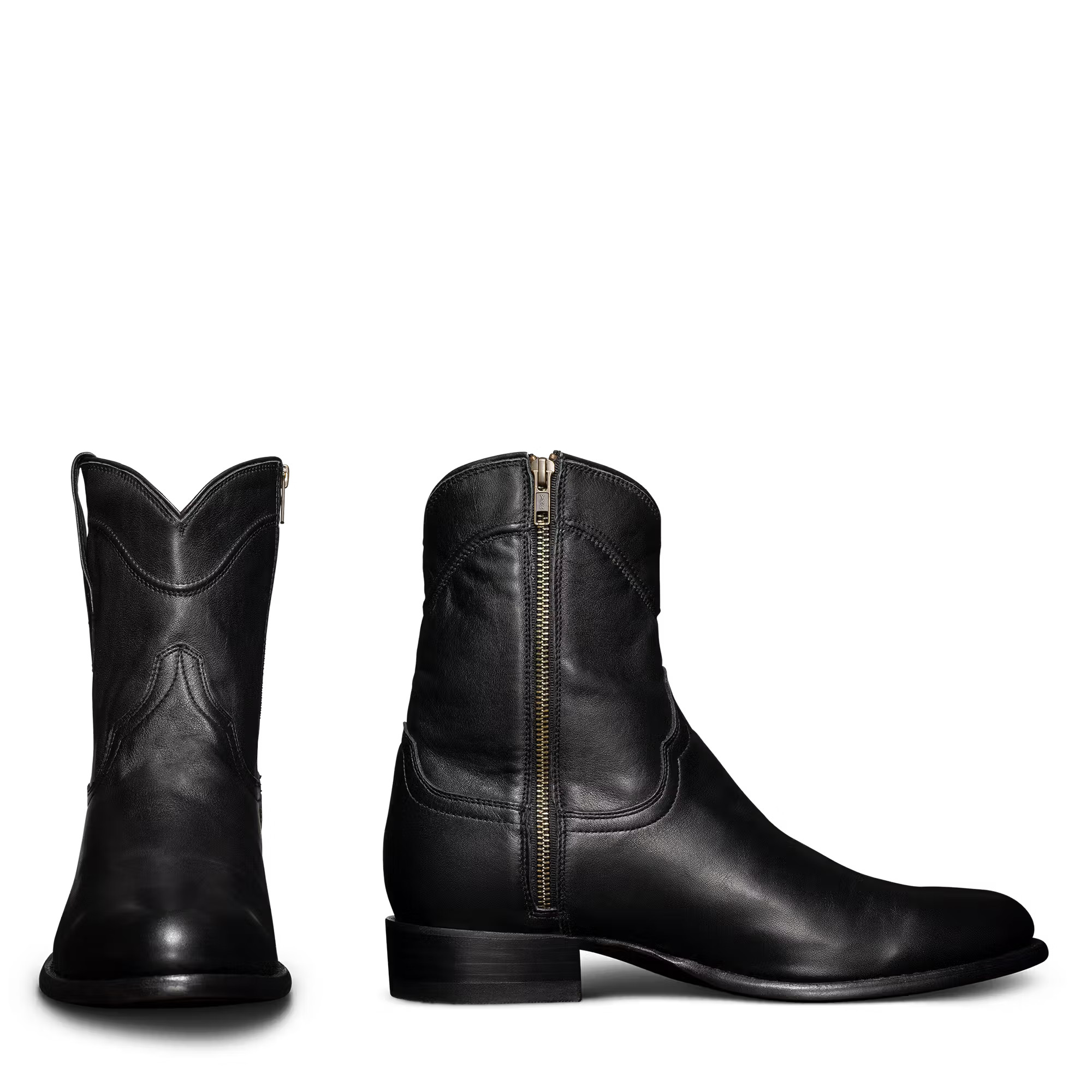 Men's Zipper Cowboy Boots - Leather Zip-Up Boots | Tecovas | Tecovas