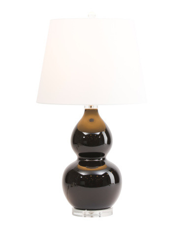28.75in June Shaped Ceramic Table Lamp | TJ Maxx