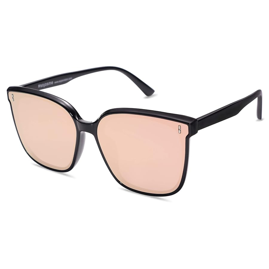 SOJOS Trendy Oversized Sunglasses for Women and Men | Amazon (US)