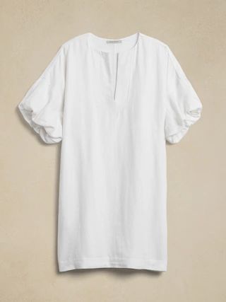 Colette Linen Mini Dress | Banana Republic (US)