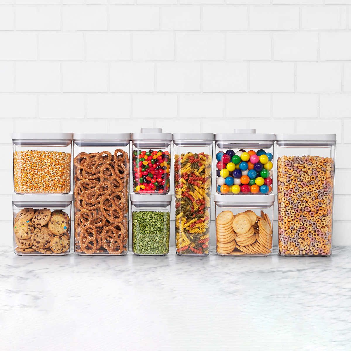 OXO SoftWorks 9-Piece POP Container Set, BPA Free - Walmart.com | Walmart (US)