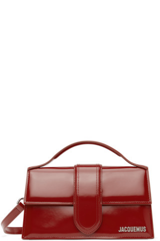 Jacquemus - Red Le Chouchou 'Le Grand Bambino' Bag | SSENSE