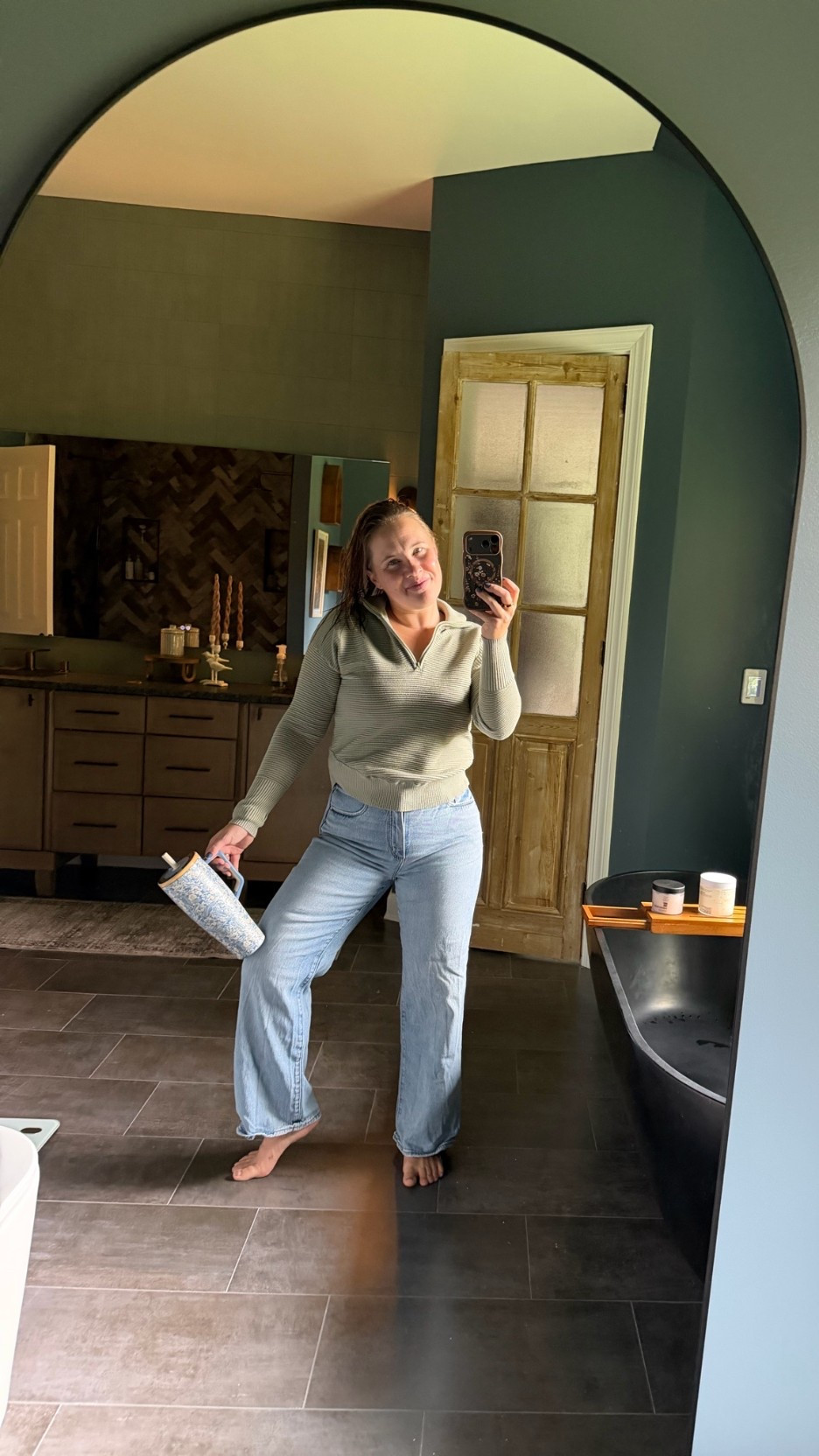 Best top for video conference calls! It comes in so many wonderful colors and is cozy. ON SALE!

#LTKdayinmylife #LTKWorkwear #LTKootd