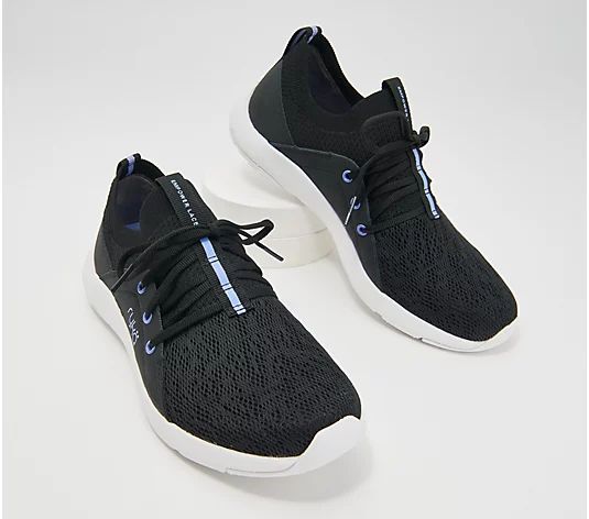 Ryka Stretch Knit Slip-On Sneakers - Empower Lace | QVC