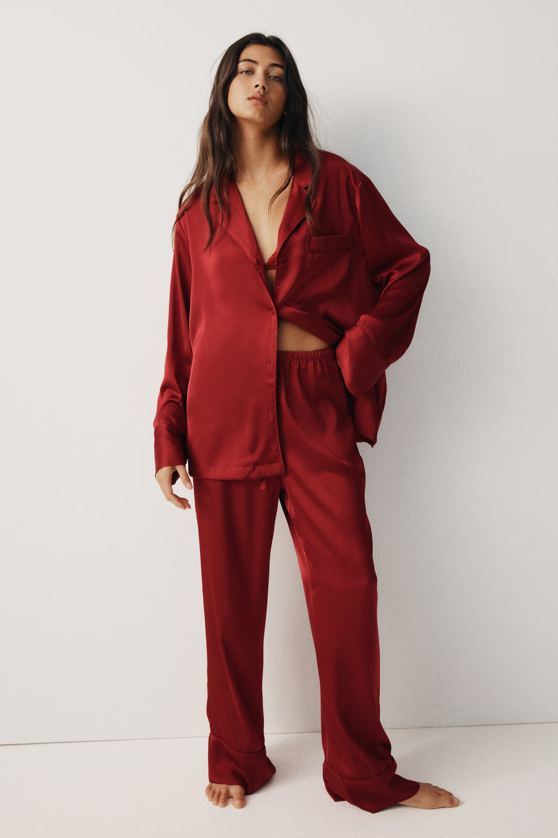 Satin Pajamas | H&M (US + CA)