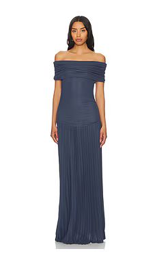 LIONESS Field Of Dreams Dress in Navy from Revolve.com | Revolve Clothing (Global)