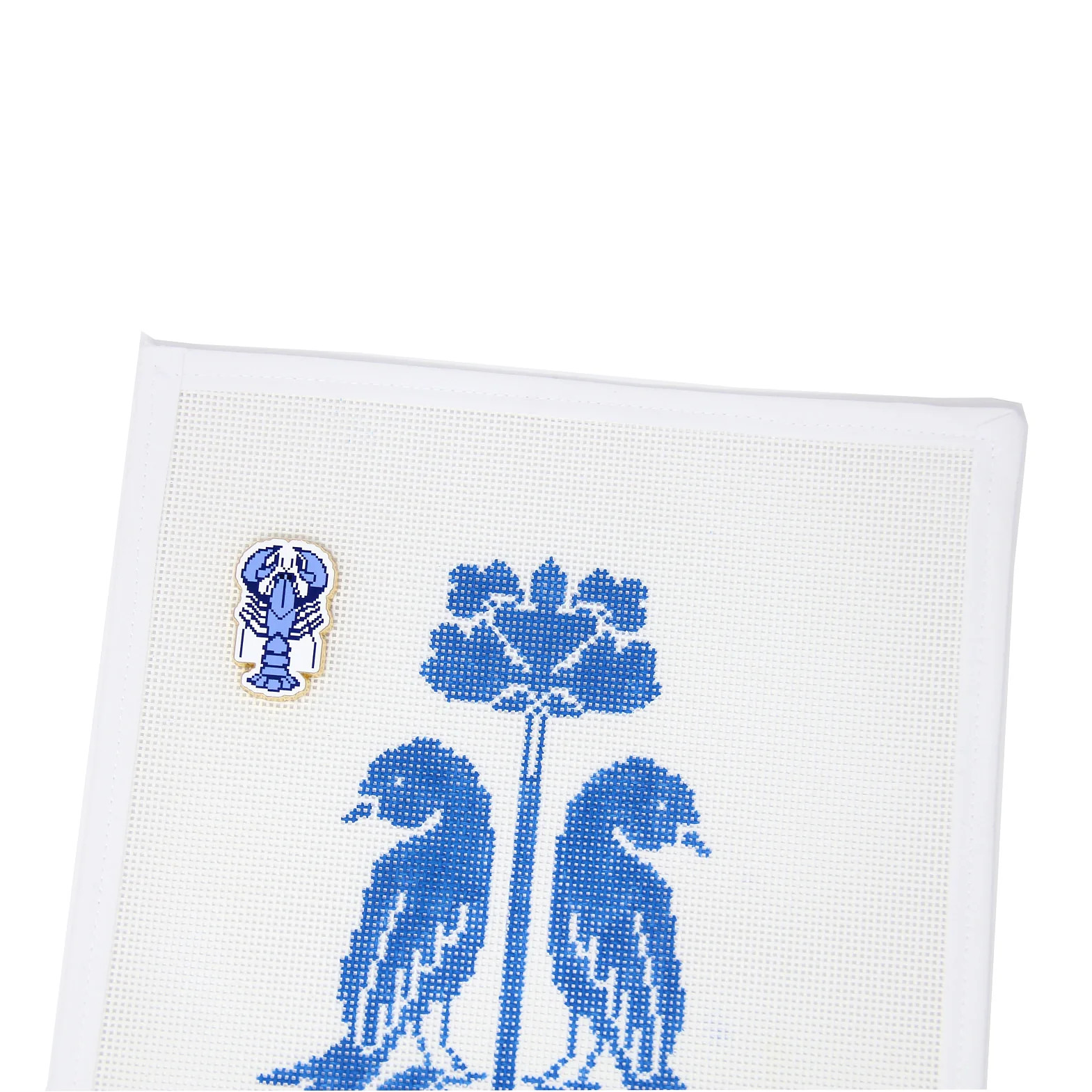 Blue Lobster Needle Minder | Greystone Needlepoint