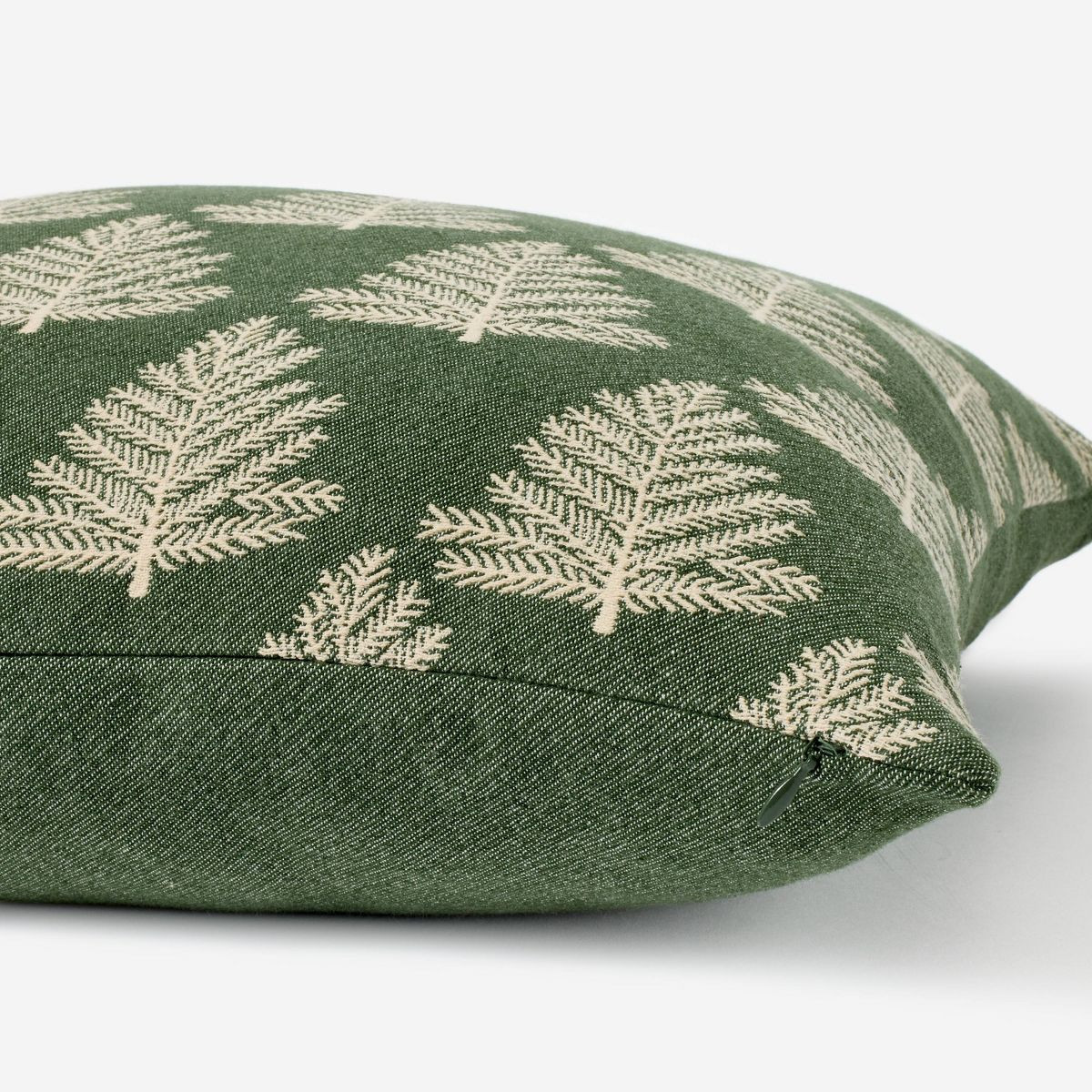 Woven Tree Square Throw Pillow Green/Khaki - Threshold™ designed with Studio Mcgee | Target