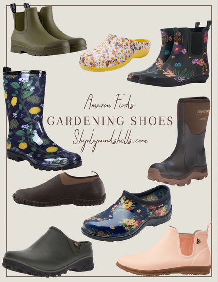Gardening shoes from Amazon. 

Gardening essentials, gardening favorites, waterproof shoes, muck boots  

#LTKhome #LTKMostLoved #LTKSeasonal