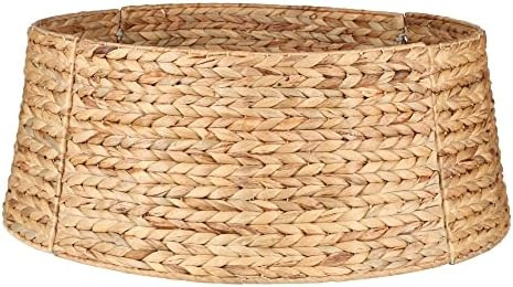 Water Hyacinth K/D Christmas Tree Collar, Christmas Tree Skirt, Holiday, Decoration | Amazon (US)