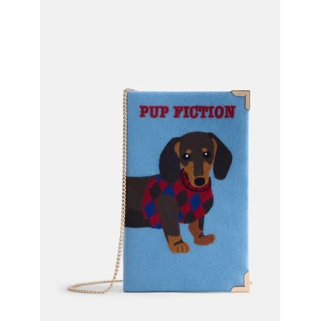 Free Assembly Women's Pup Fiction Crossbody, Light Blue | Walmart (US)