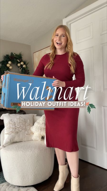 Walmart Holiday Outfits | Holiday Outfits | Holiday Outfit Ideas | Thanksgiving Outfit | Fall Outfits | Fall Fashion | Fall Dresses | Winter Fashion | Fall Dress | Sweater Dress | Winter Outfits | Walmart Fashion | Walmart Outfits


#LTKHoliday #LTKfindsunder50 #LTKVideo