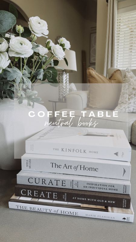 Neutral Coffee Table Books

#LTKstyletip #LTKhome
