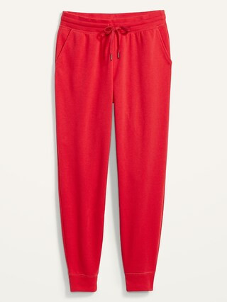 Mid-Rise French Terry Tapered Jogger Sweatpants for Women | Old Navy (CA)