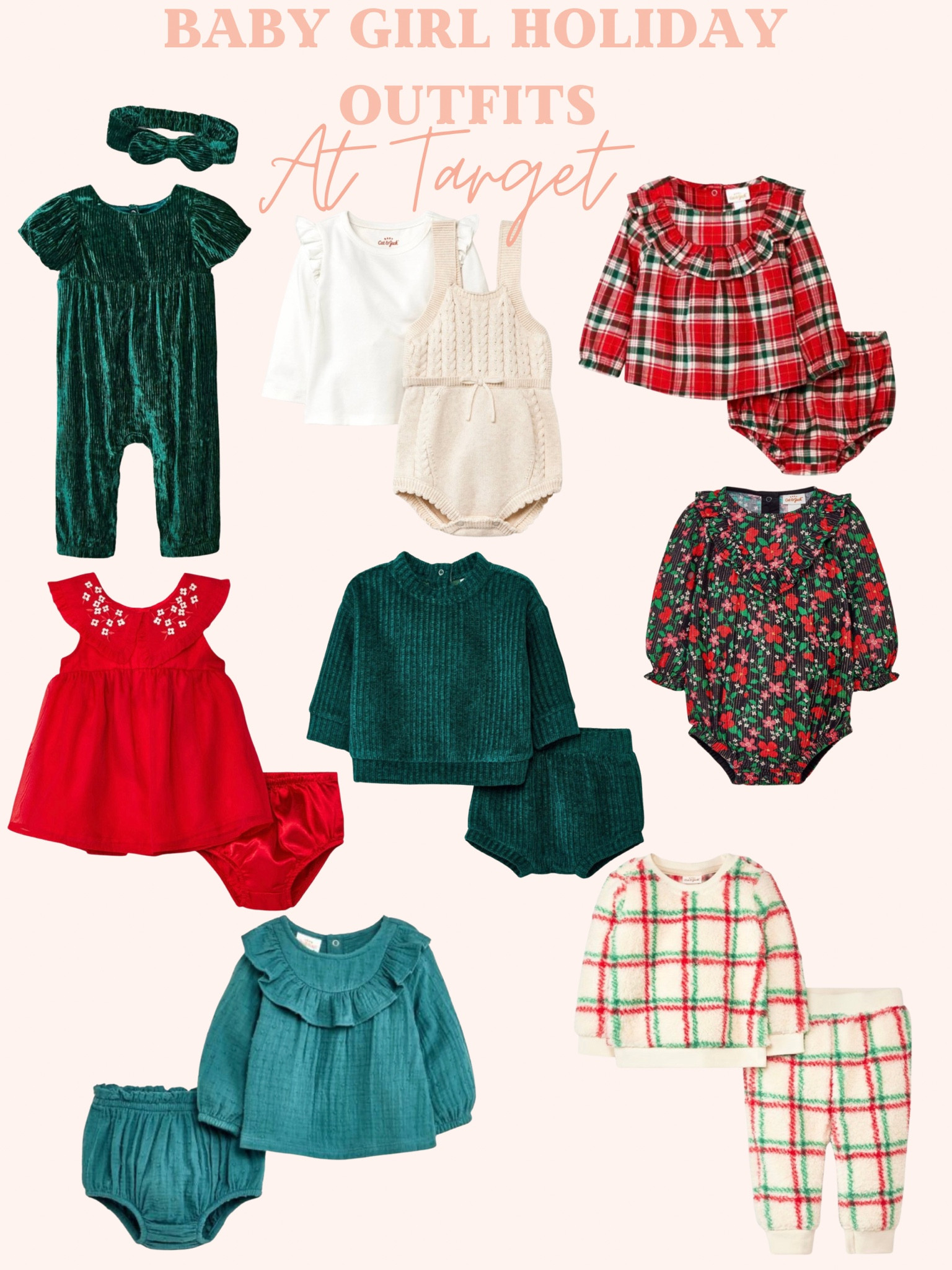 Obsessed with all these baby girl holiday outfits at target 🎯🎄🎁

#LTKHoliday #LTKGiftGuide #LTKCyberWeek