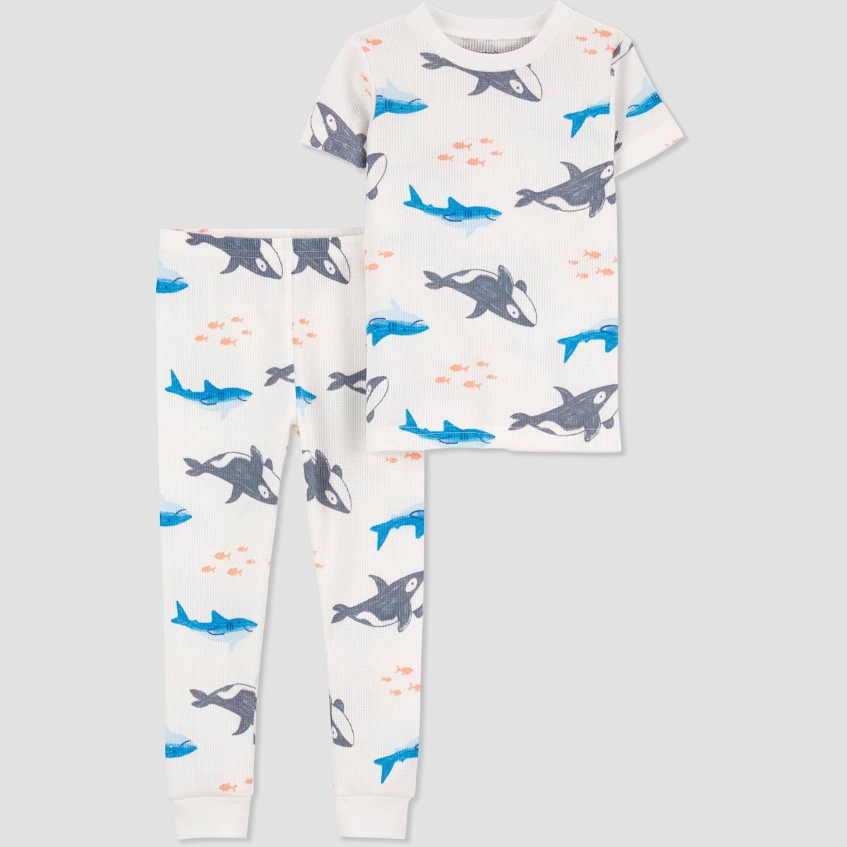 Carter's Just One You®️ Toddler Boys' 2pc Sea Creature Pajama Set - Blue 12M | Target