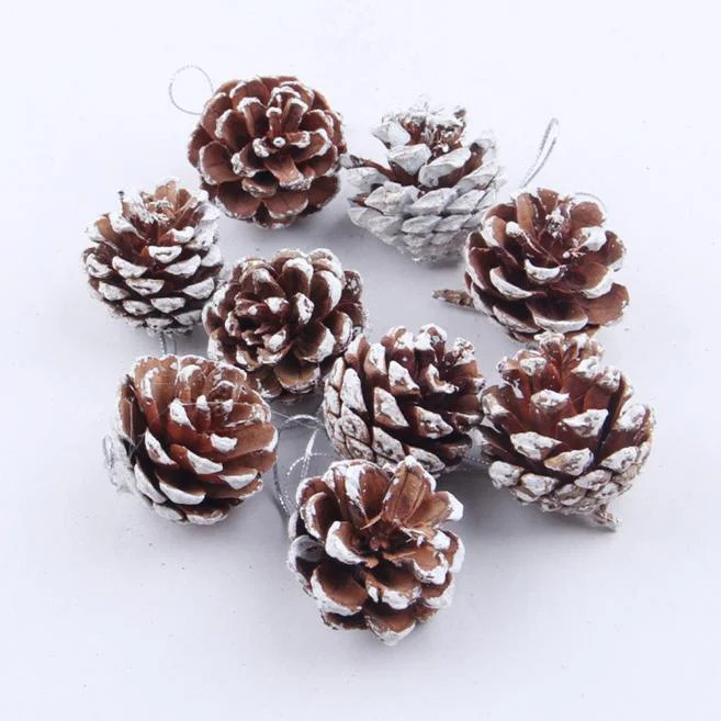 nomeni 9pcs Christmas Pine Cones Bauble Xmas Tree Party Hanging Decoration Ornament - Walmart.com | Walmart (US)