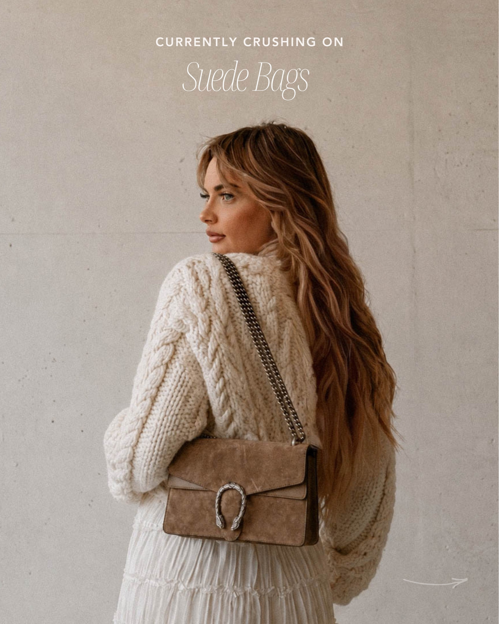 Currently crushing on: suede everything. 🤎 The texture, the warm brown tones, the effortless fall feel—I’m officially convinced a suede bag is the accessory of the season.

I rounded up a few of my favorites at every price point because this trend is too good to gatekeep. Which one are you picking? 👀

Shop the full suede bag roundup on my LTK 🤎

#FallStyle #SuedeBag #FallFashion #FallAccessories #LTKStyle

Keywords: suede bags, suede handbag, fall bags, fall fashion, brown bag, fall accessories, designer bags, affordable bags, fall outfit ideas, autumn style, neutral fashion, chocolate brown, handbag trends, fall 2026, suede tote, shoulder bag, everyday bag, designer style, fall wardrobe, LTK finds

#LTKSeasonal #LTKootd