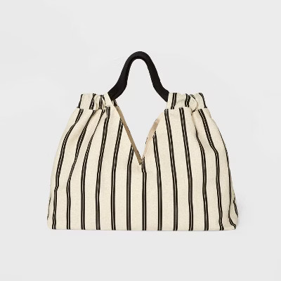 Seasonal Striped Tote | Target