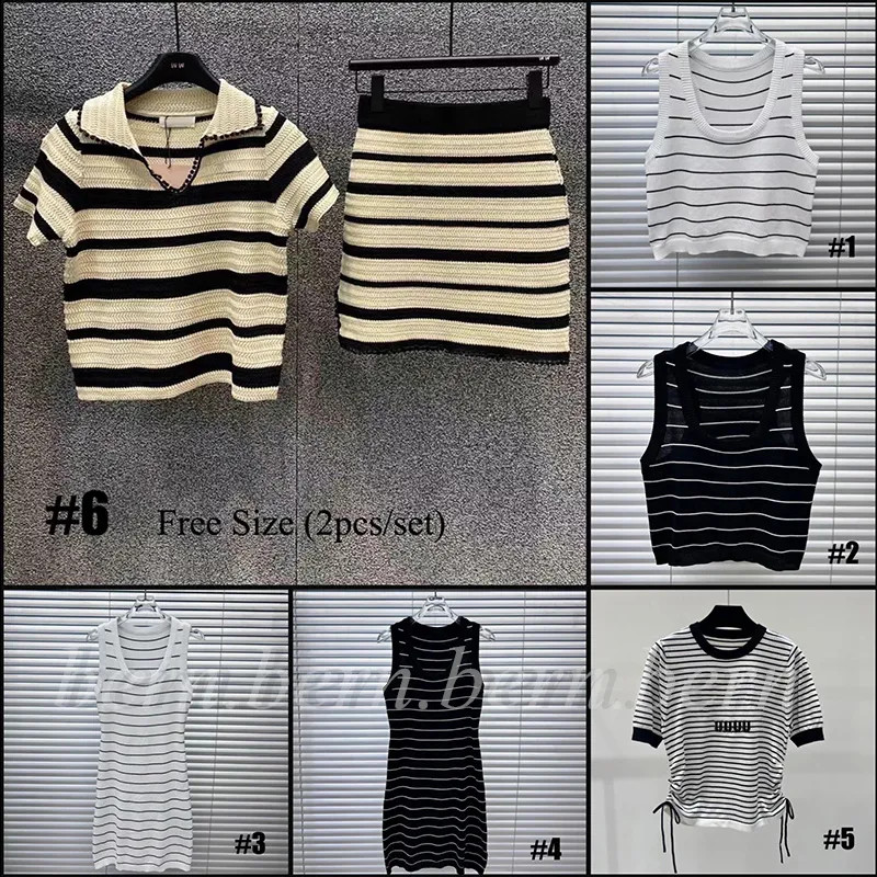 Premium Quality Fashion Women's Knitted Tops Tank Top T-Shirt Dress Skirt Suit for Women M | DHGate
