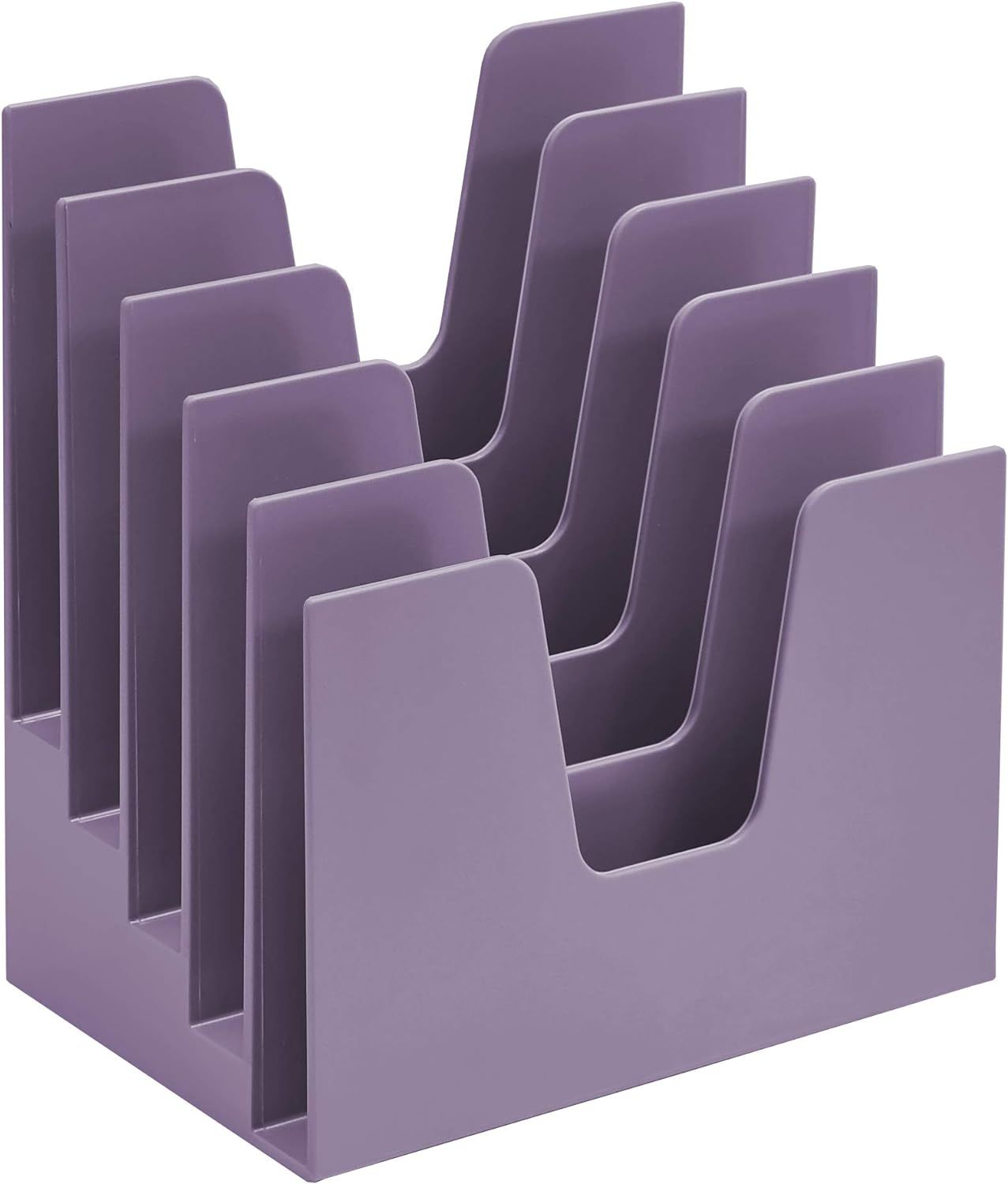 Acrimet Incline Desk File Sorter Step 5 Sections Heavy Duty (Solid Purple Color) | Amazon (US)