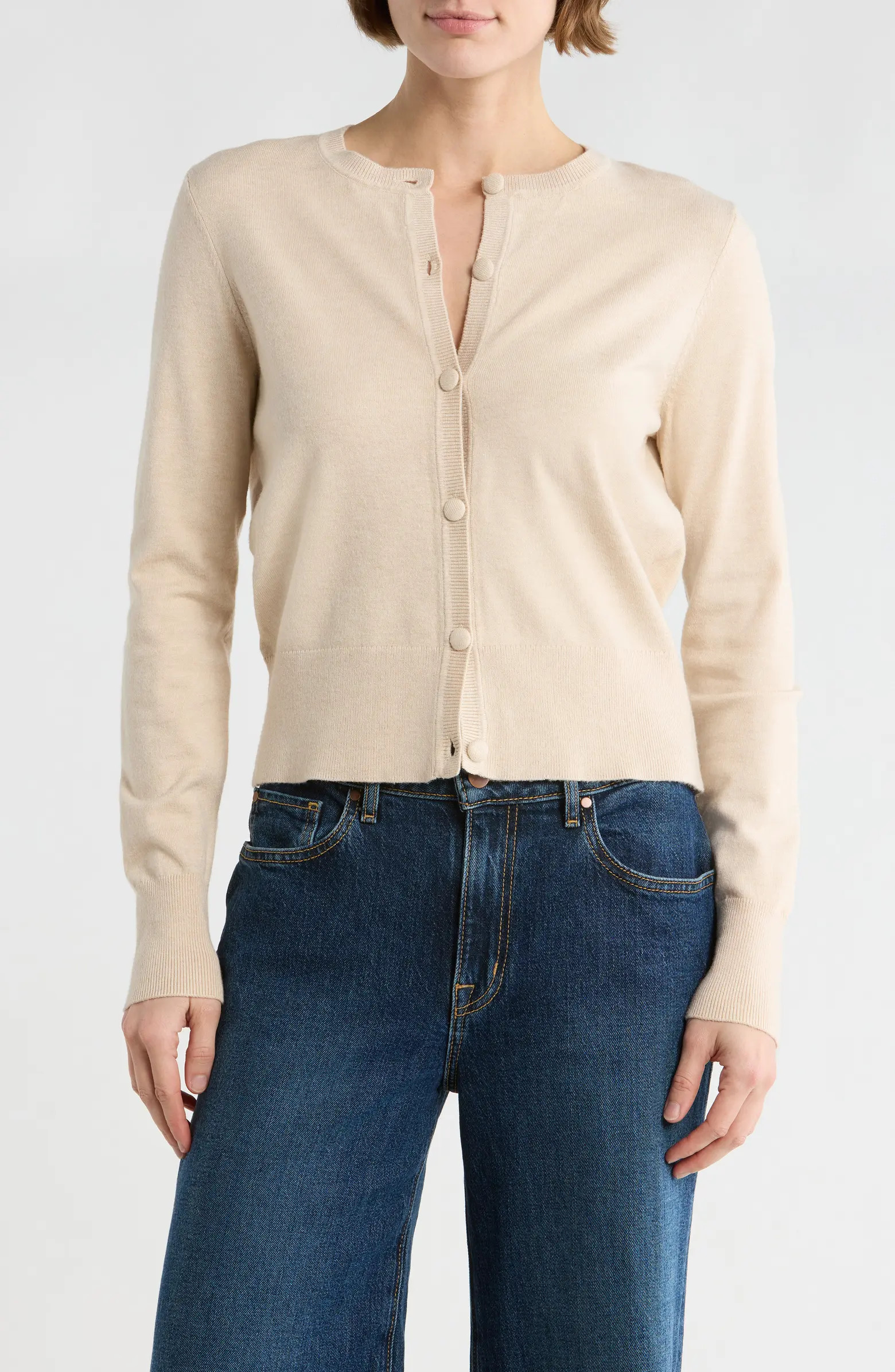 French Connection Covered Button Cardigan | Nordstromrack | Nordstrom Rack