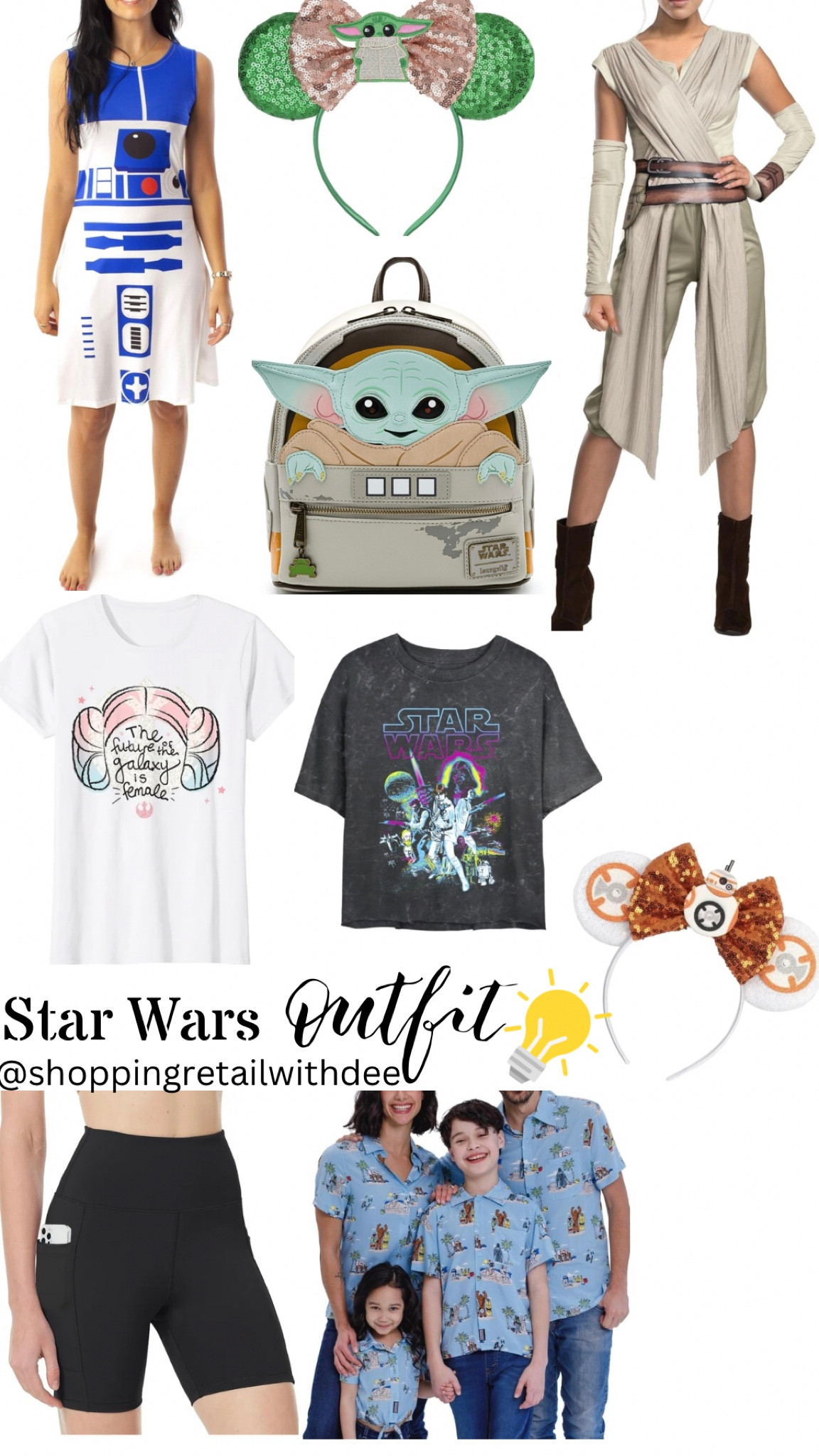 Star Wars outfit idea, what to wear to Disney, Star Wars 

#LTKFamily #LTKTravel