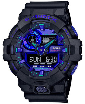 G-Shock Men's Black Resin Strap Watch, 53.4mm - Macy's | Macy's