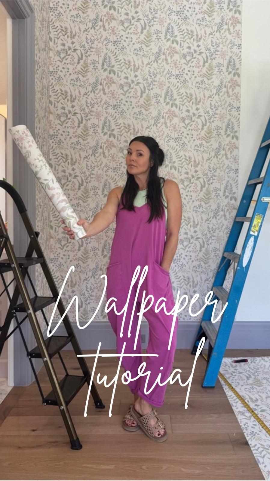 STEP BY STEP GUIDE ON HOW TO HANG WALLPAPER FOR YOU💜 So many requests for this!
I Linked my go to projecting outfit- so comfy and has all the pockets I need!

#LTKHome #LTKWorkwear