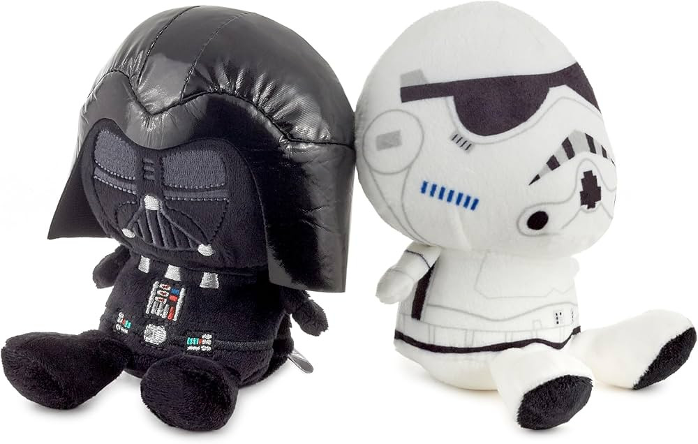 Hallmark Better Together Star Wars Magnetic Plush Toy (Darth Vader and Storm Trooper) 5" Stuffed ... | Amazon (US)