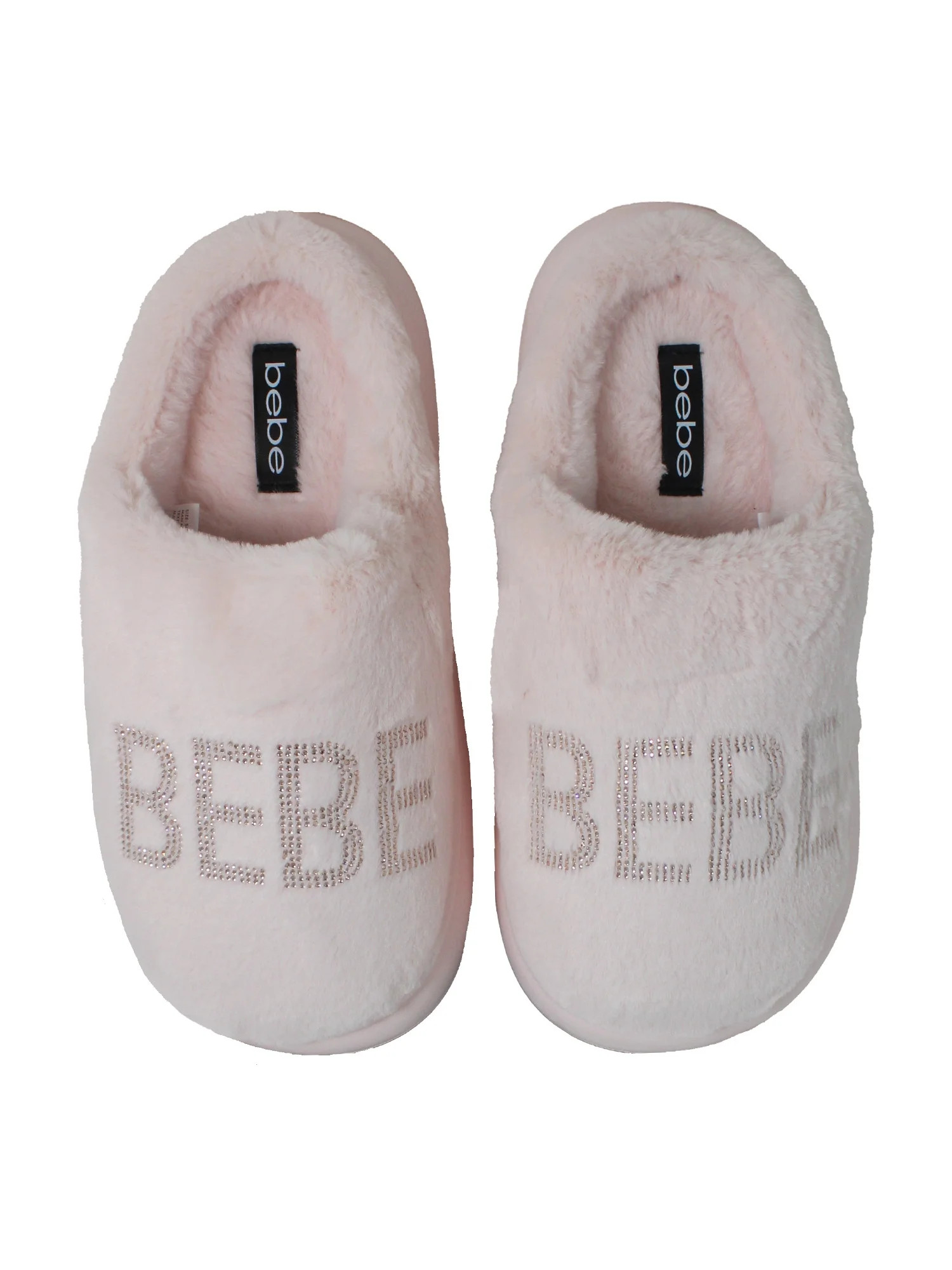 Bebe Women's Rhinestone Platform Slipper | Walmart (US)