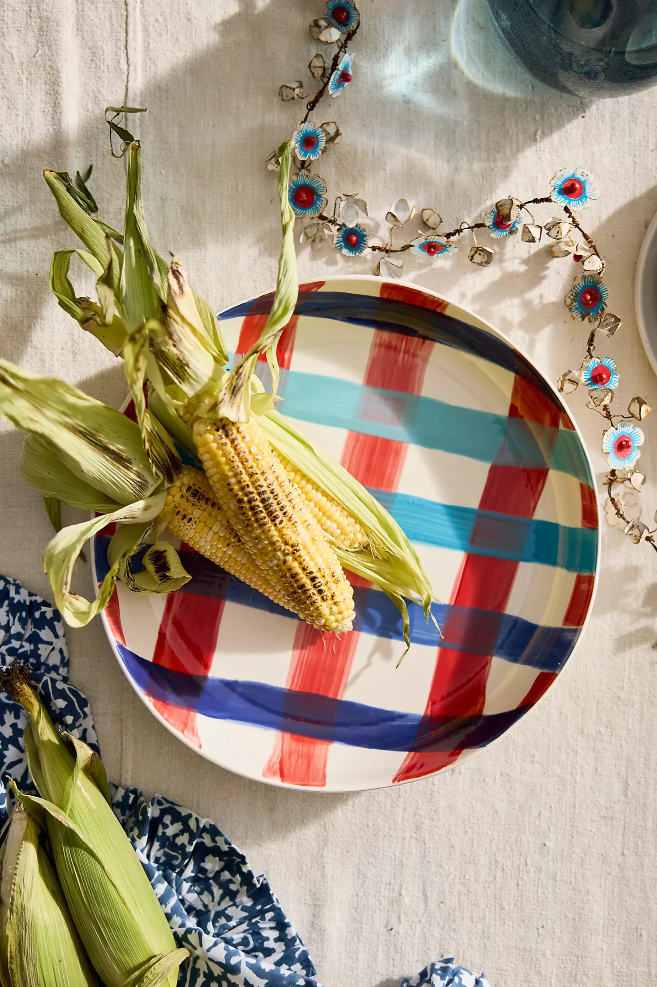 Americana Earthenware Serving Bowl | Anthropologie (US)