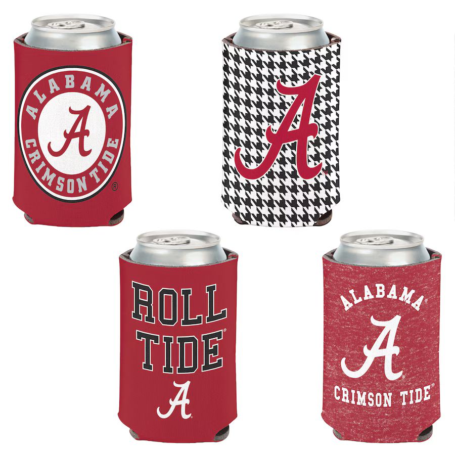 Alabama Crimson Tide WinCraft 4-Pack 12oz. Can Cooler Set | Fanatics