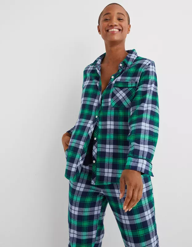 Aerie Flannel Pajama Shirt curated on LTK