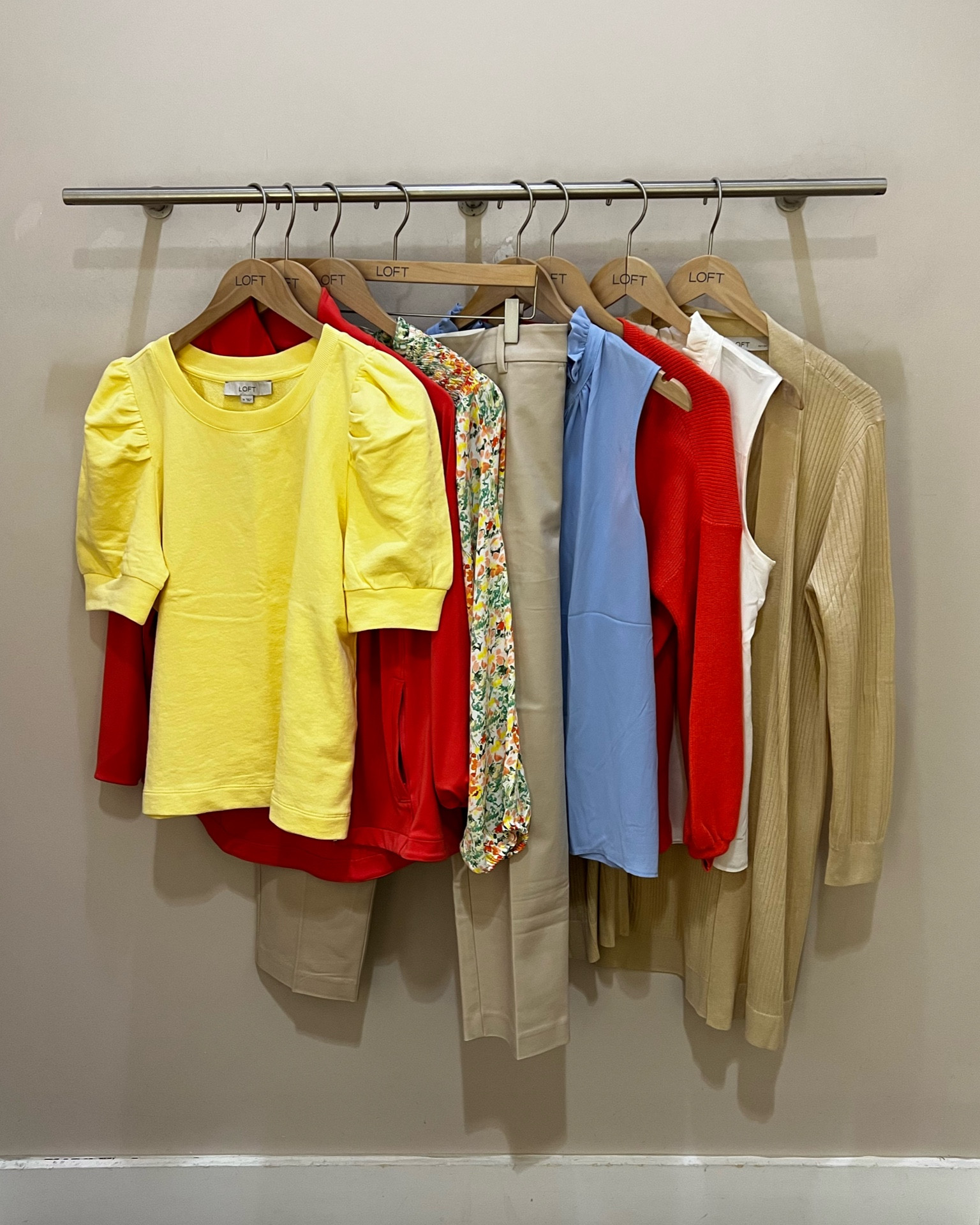 Loft is full of perfect spring colors! All items linked below are verified. They are also having a major sale today. #hocspring 

#LTKsalealert #LTKunder50