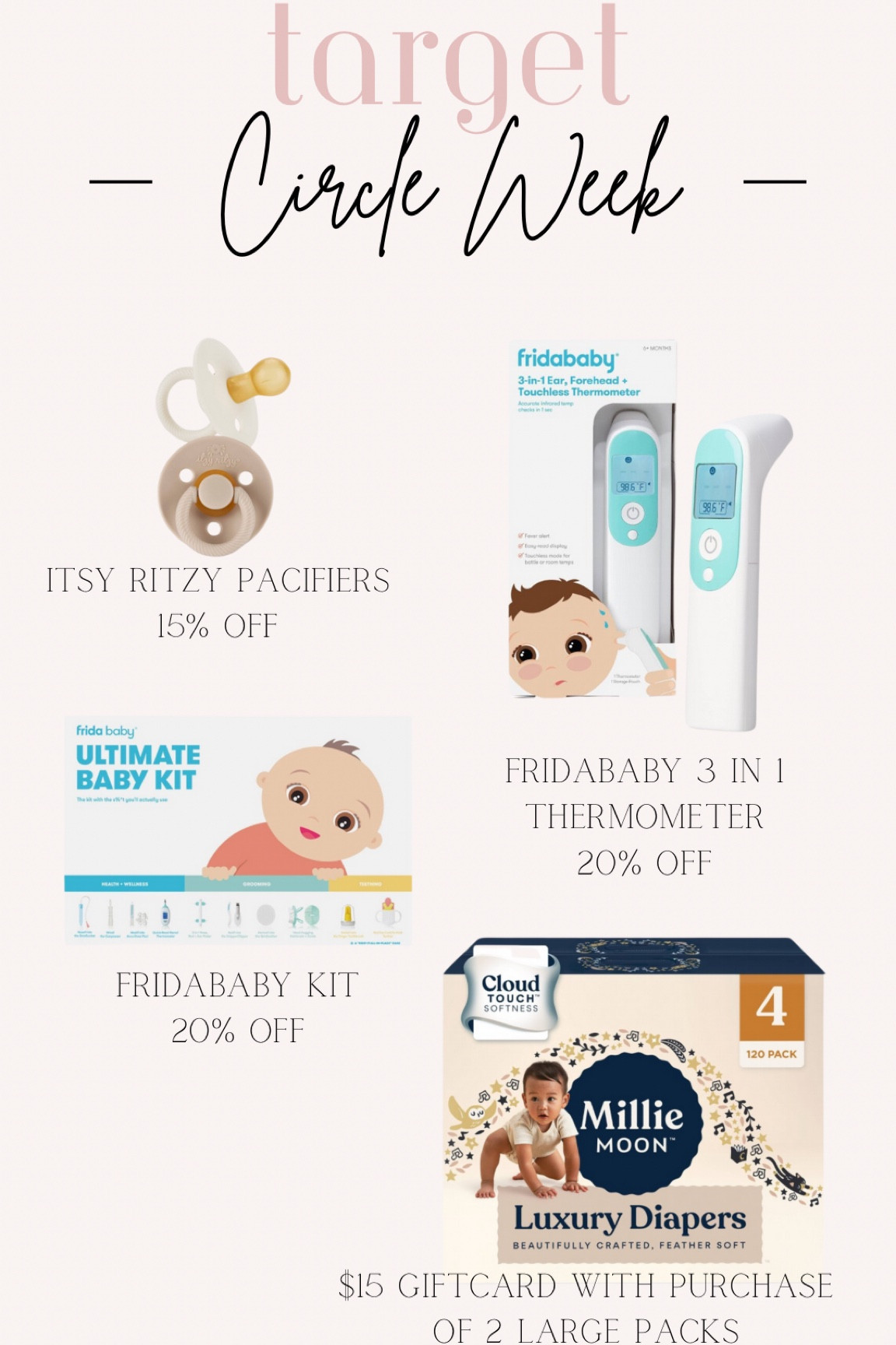 Target circle deals! #target #targetcircledeals

#LTKBaby #LTKKids #LTKxTarget