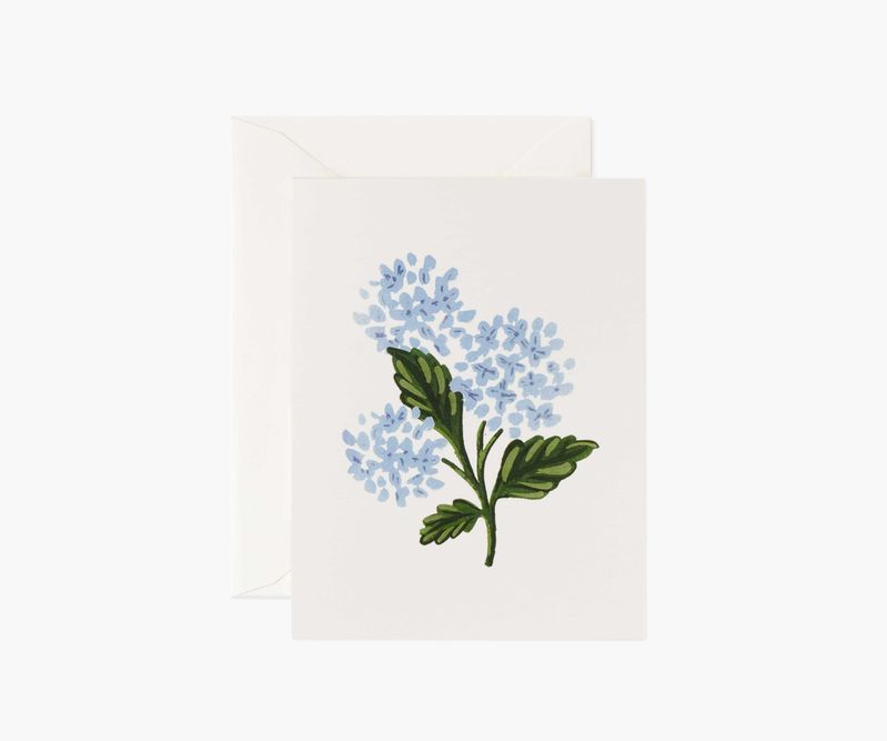 Hydrangea Bloom Greeting Card | Rifle Paper Co.