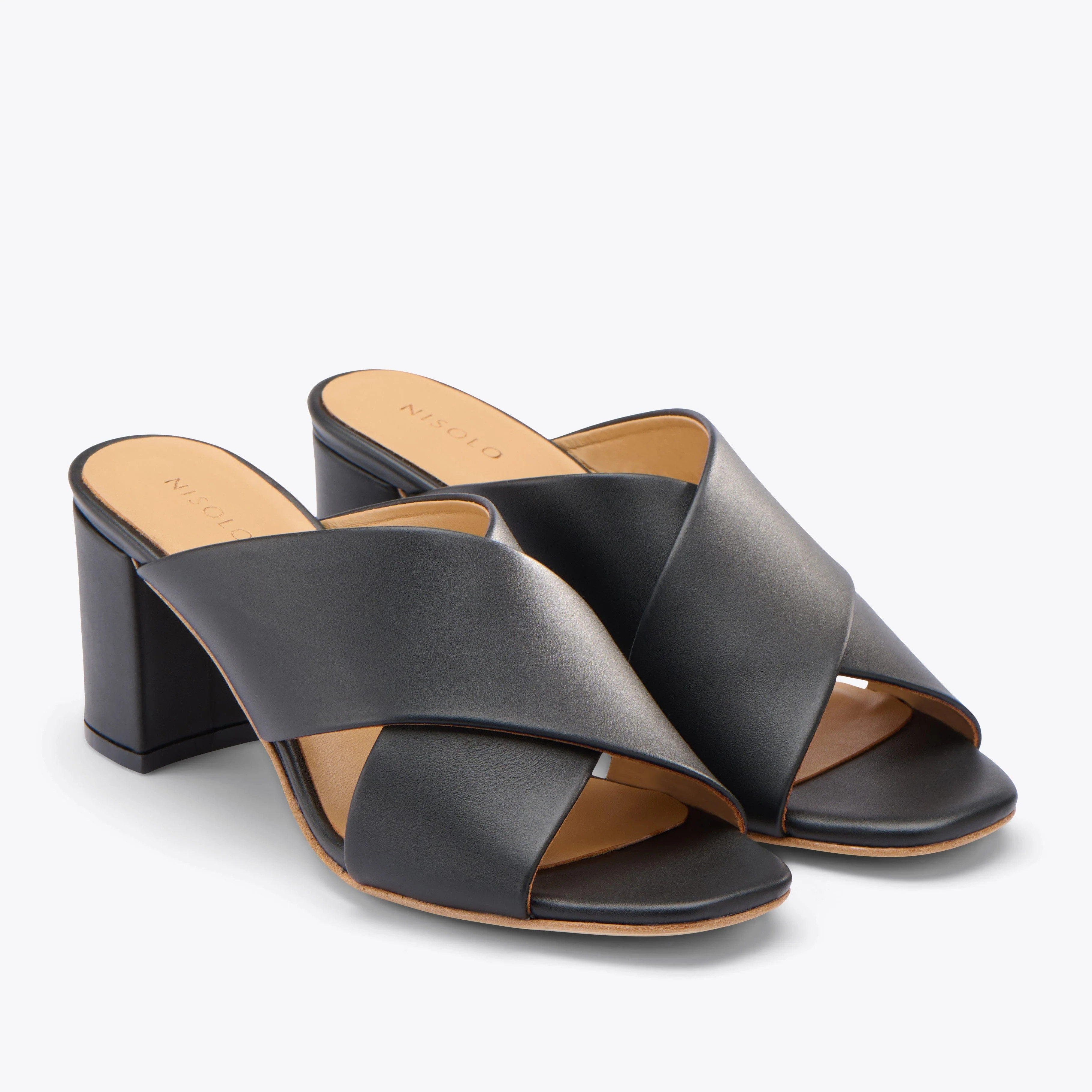 Carina Cross Strap Mule | Nisolo