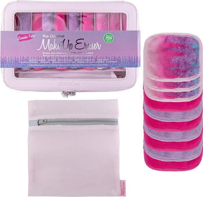 The Original Makeup Eraser Lavender Fields Travel Size 10-Piece Set-$60 Value | Nordstrom