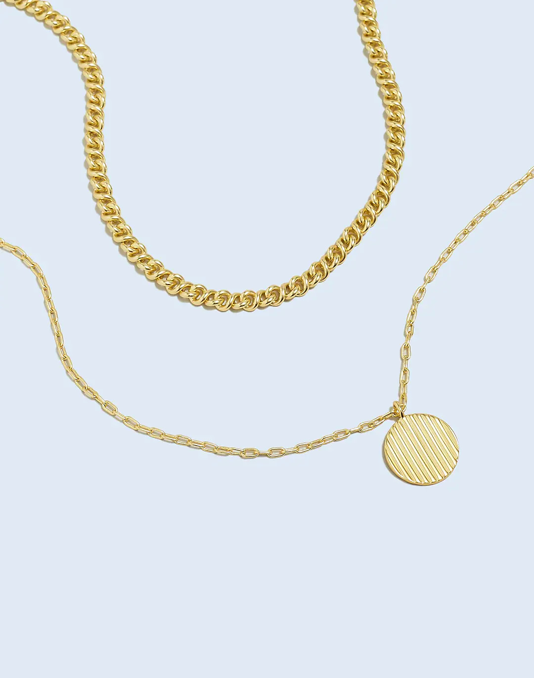Two-Pack Twisted Chain Necklace Set | Madewell