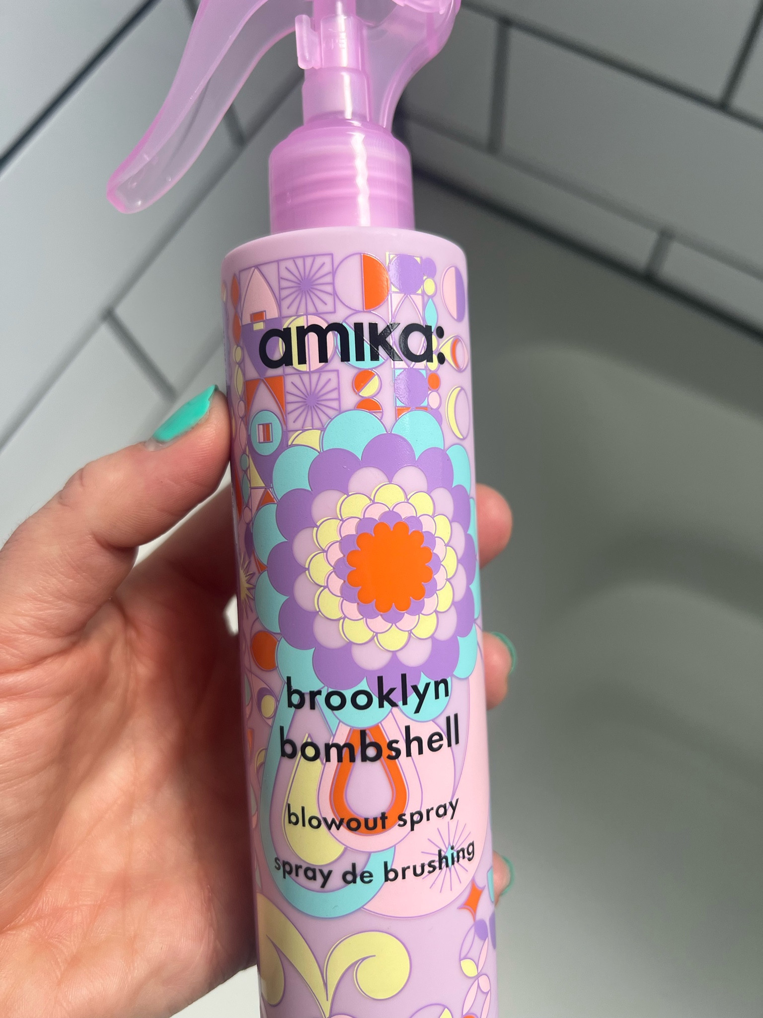 Amika Blowout Spray: cuts dry time, makes my hair smooth & frizzy-free, smells amazing! 

#LTKgrwm #LTKBeauty #LTKOver40