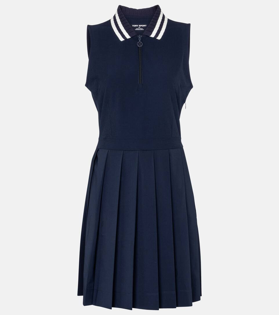 Pleated jersey tennis minidress | Mytheresa (US/CA)