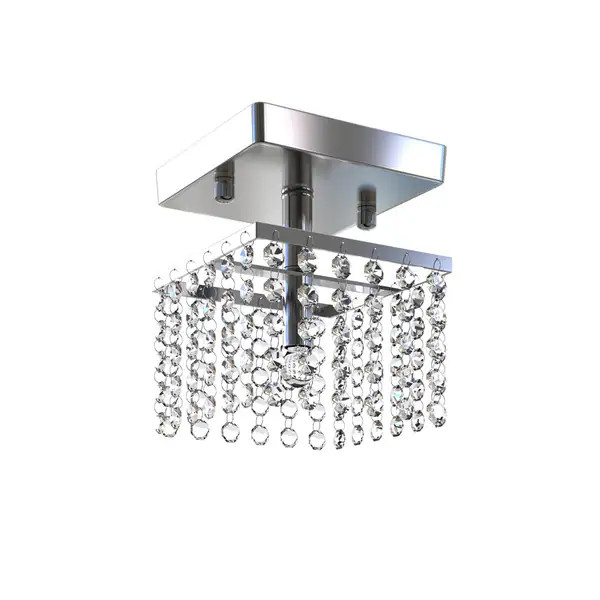 Silver Orchid Joyce Chrome 1-light Crystal Chandelier | Bed Bath & Beyond