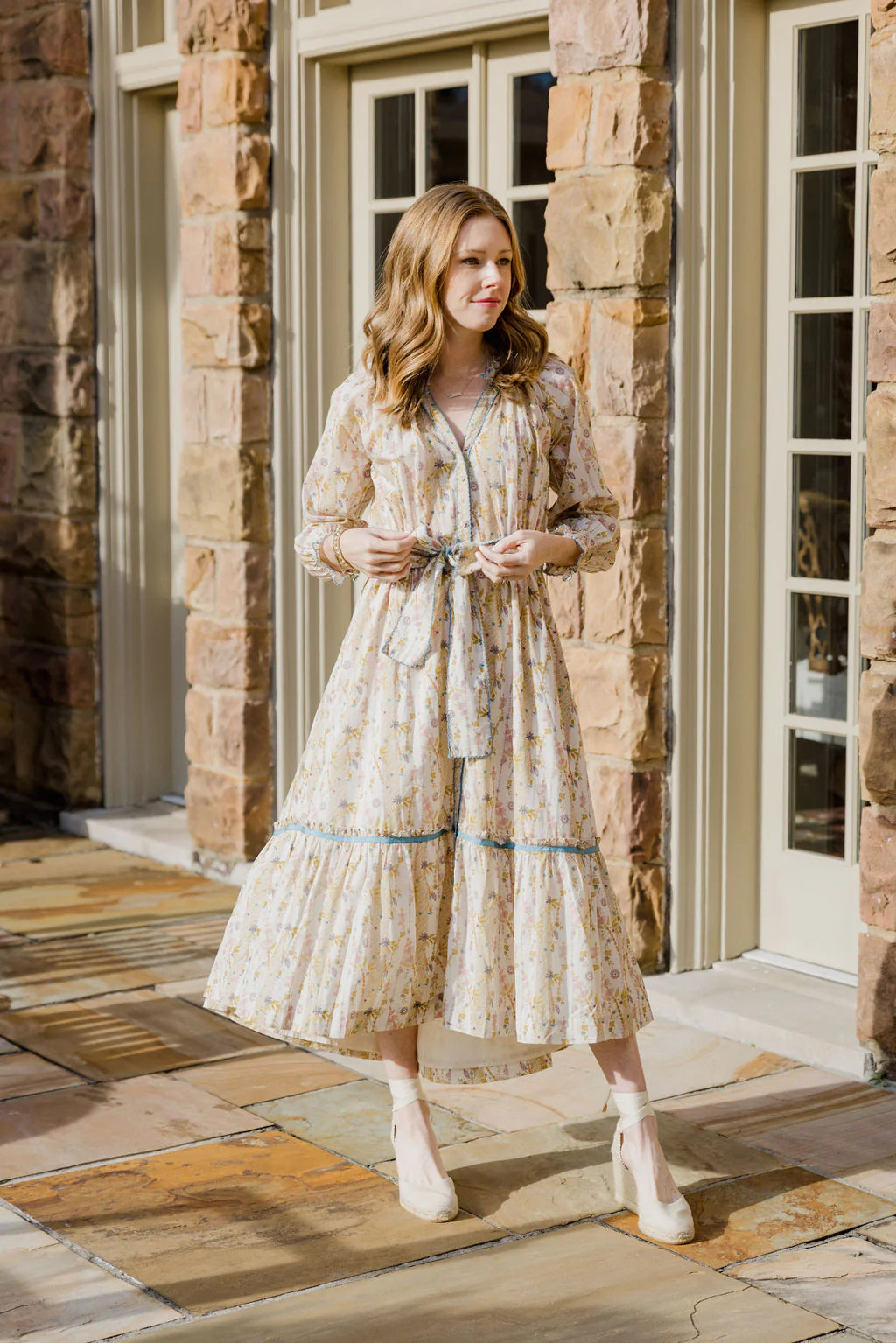 Lele Dress in Dancing Floral | Baybala