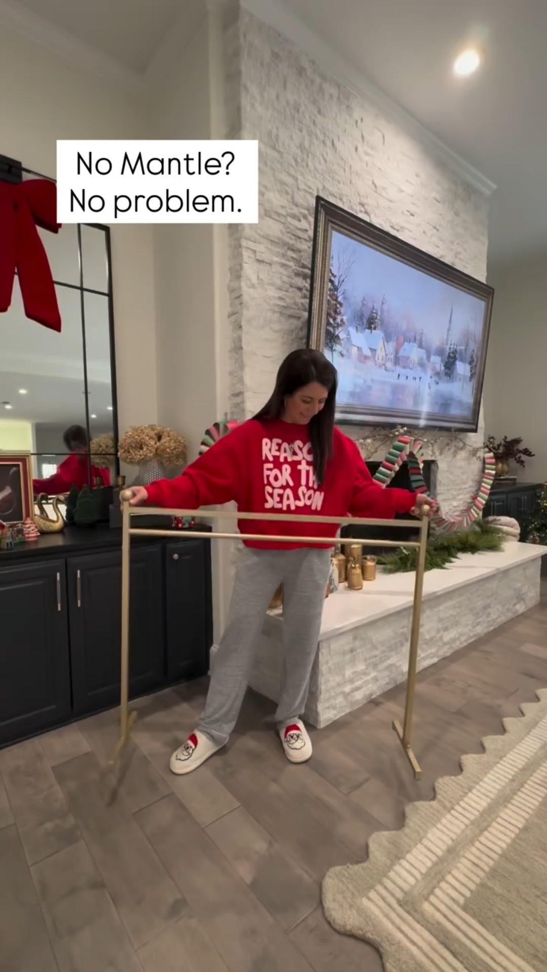 🎅 Save for next year! 
Our new house does not have a mantle and y’all I didn’t even realize until it came to hanging the stockings! Problem solved with this amazing find!🩷 

#christmasstockings #christmas #holidayhome 

Christmas stockings holder. Christmas stockings. Stocking stuffers. Holiday home decor. Holidays. Christmas decor. Christmas organizers.

#LTKSeasonal #LTKHome #LTKHoliday