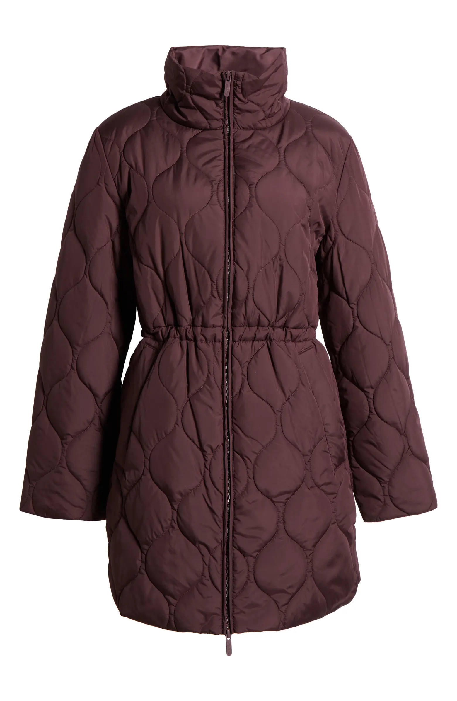 Skyline Longline Quilted Jacket | Nordstrom