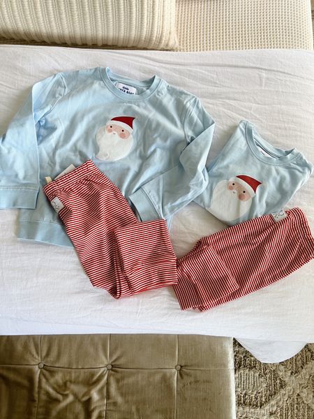 Can’t wait to put the boys in these super soft Santa shirts and striped joggers. It will be perfect when we meet Santa! 

#LTKbaby #LTKHoliday #LTKkids